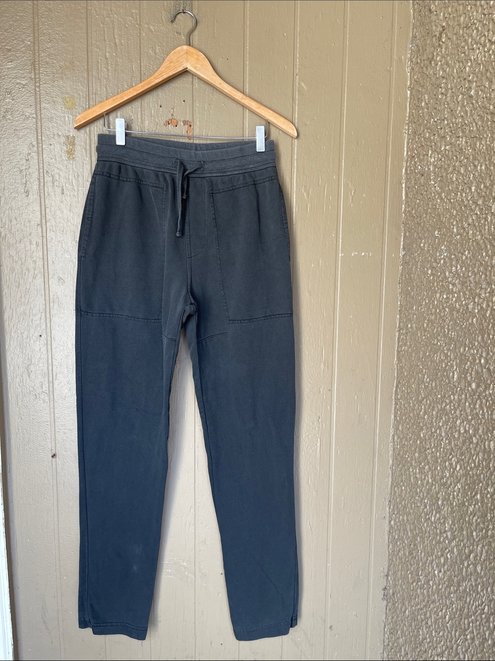 Rowan Cotton Drawstring Jogger Pants in gray Size S